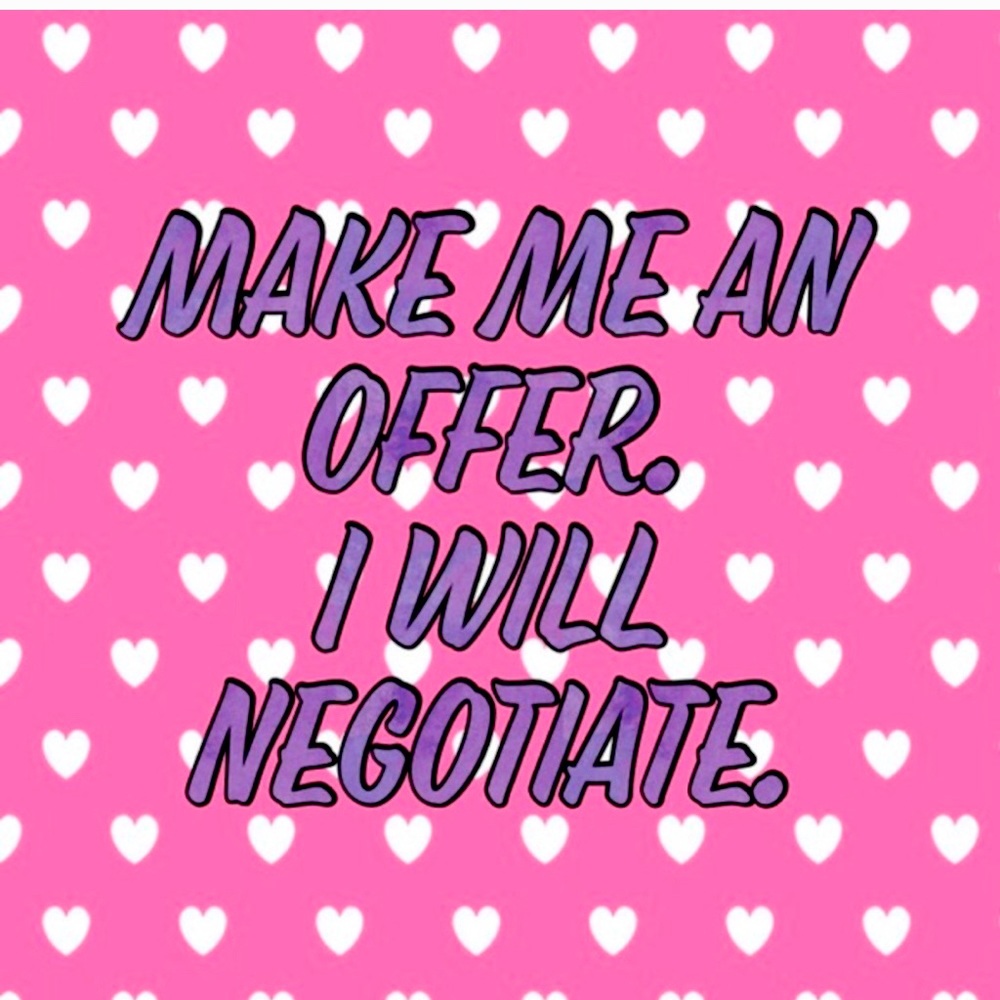 Make me an offer.